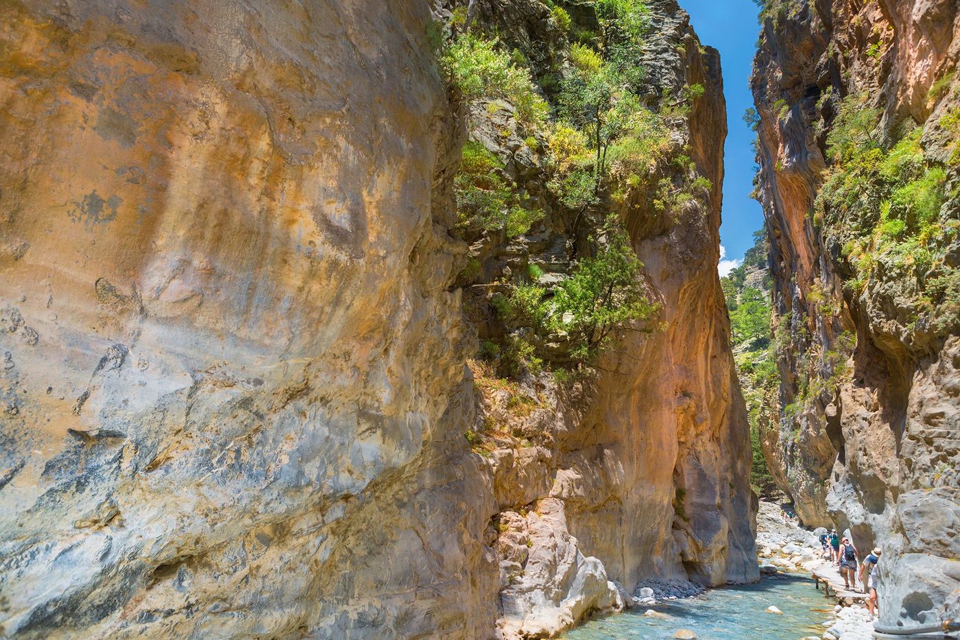 Crète Gorges de Samaria Portes de Fer
