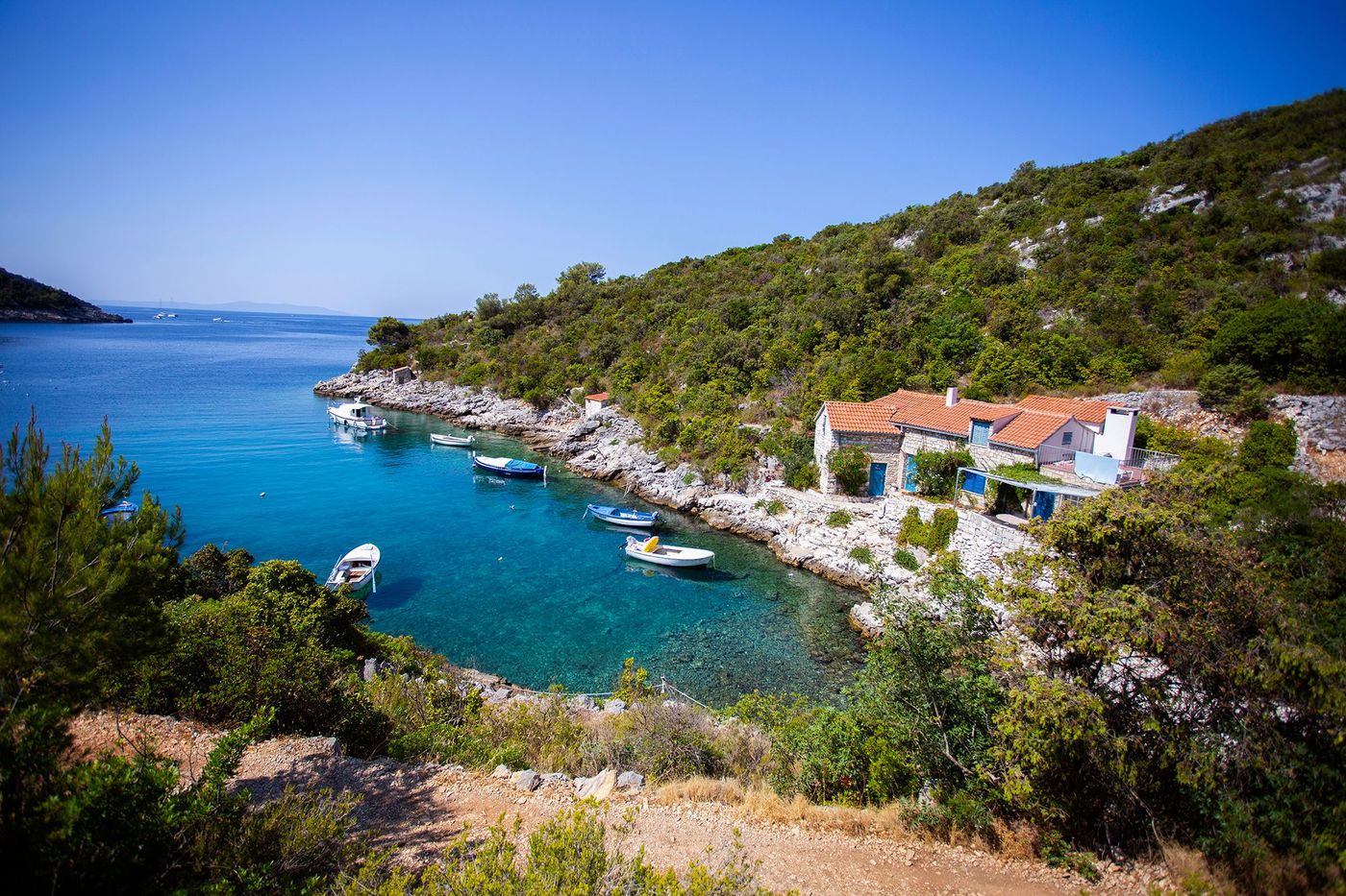 Crique - Île de Solta