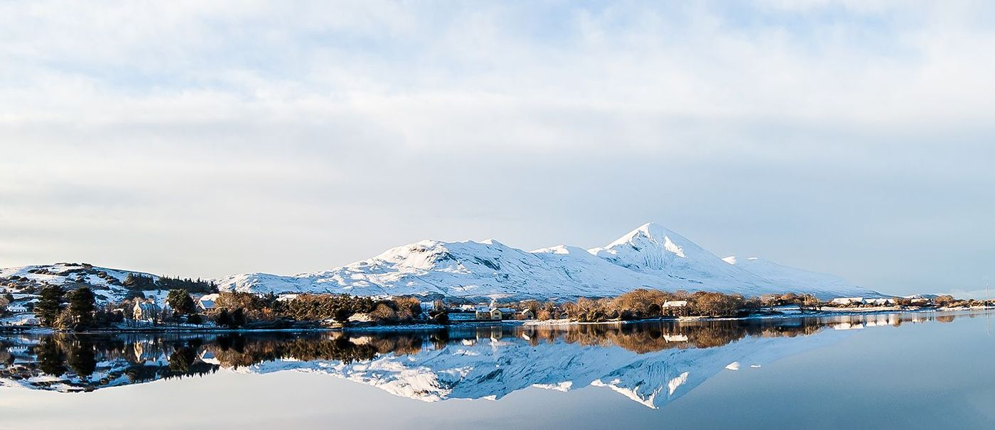 Croagh Patrick en hiver