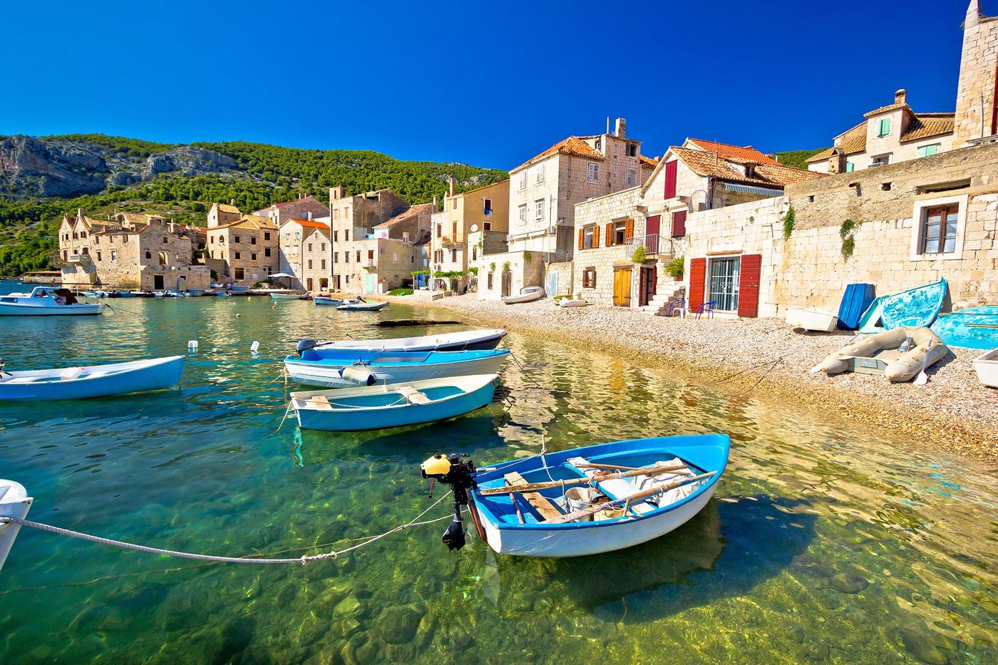 Croatie Vis Komiza