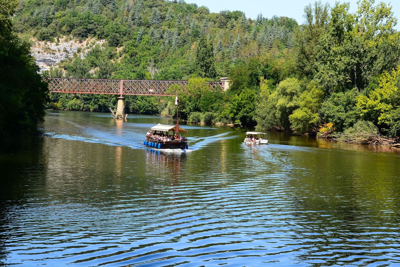 Croisière à Bouziès