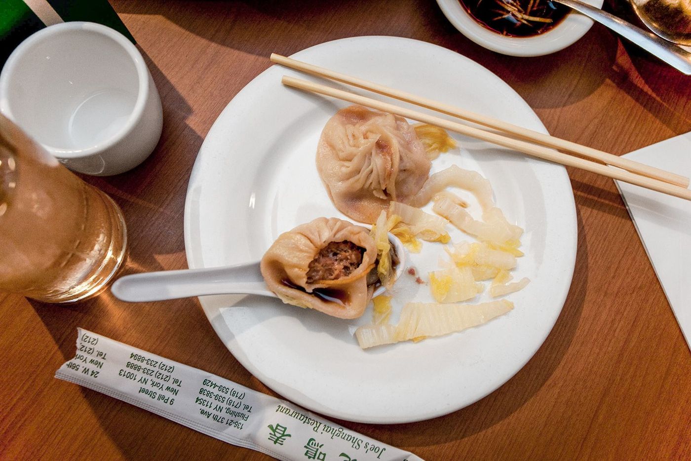 New York Chinatown Dumplings à Joe's Shanghai