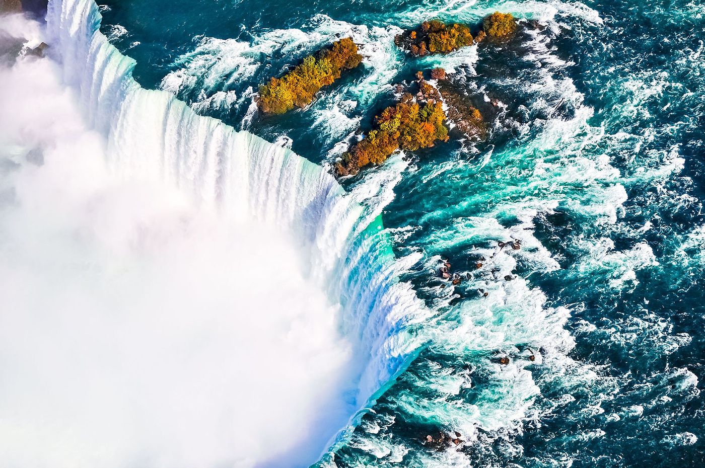 Débit des chutes canadiennes