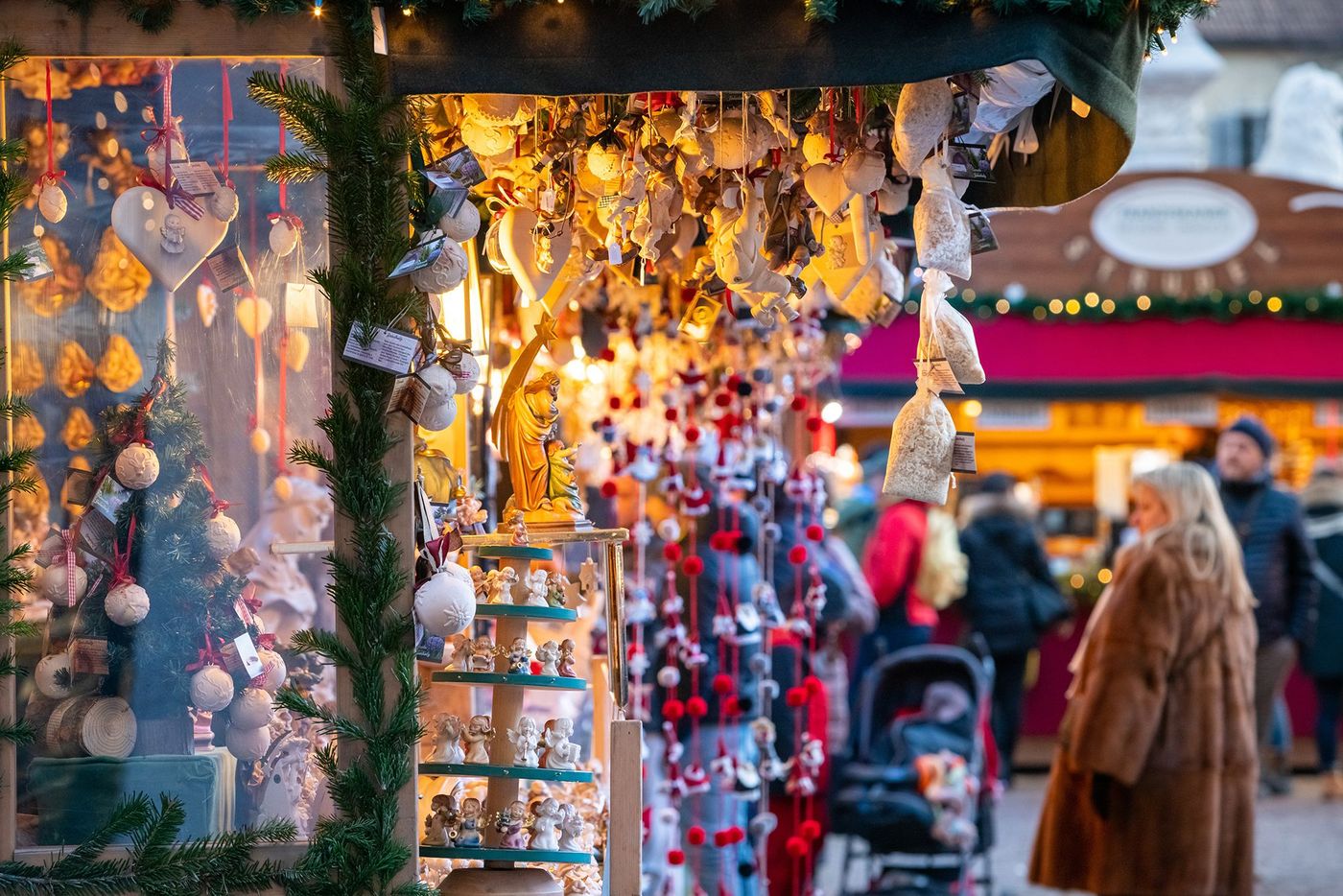 Décorations de Noël - marché