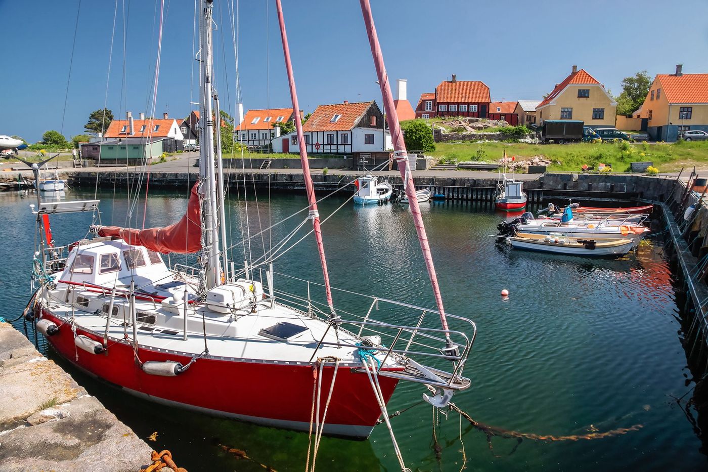Danemark Bornholm Gudhjem