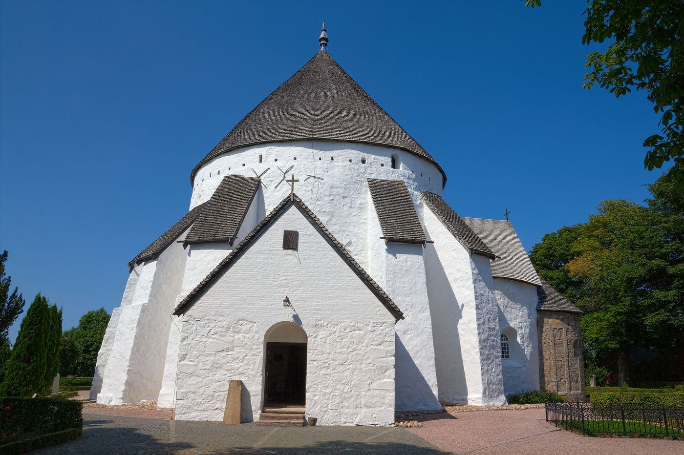 Danemark osterlars eglise fortifiée