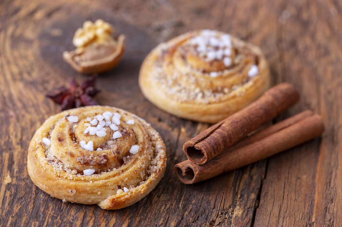 Danemark Roulé à la canelle