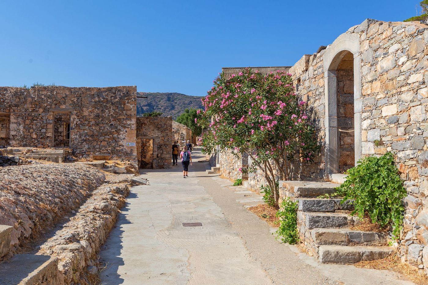 Dans la forteresse de Spinalonga