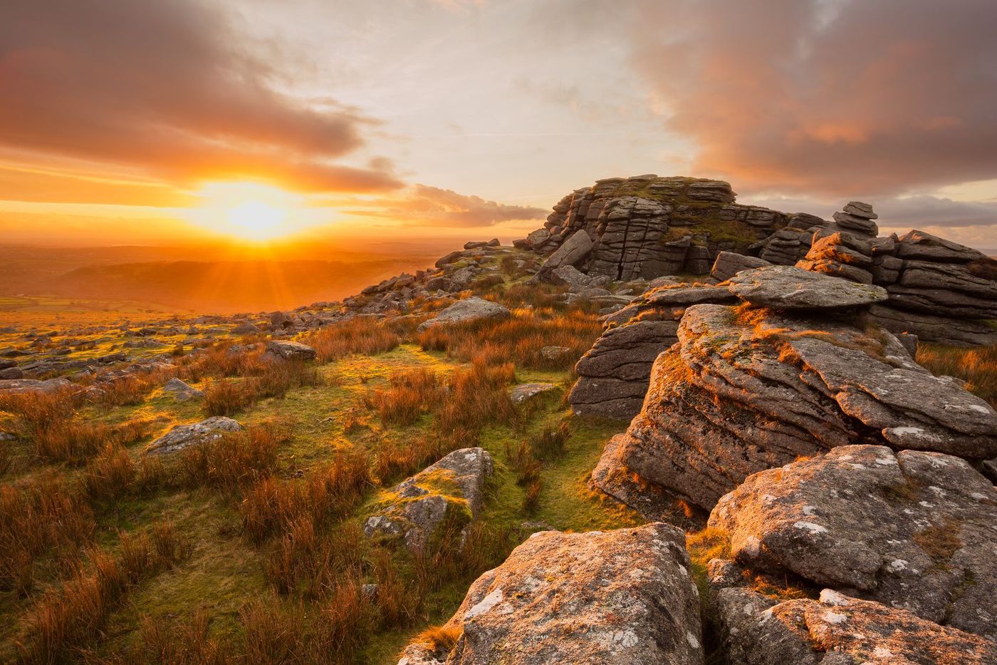 Angleterre Cornouailles Dartmoor King's Tor