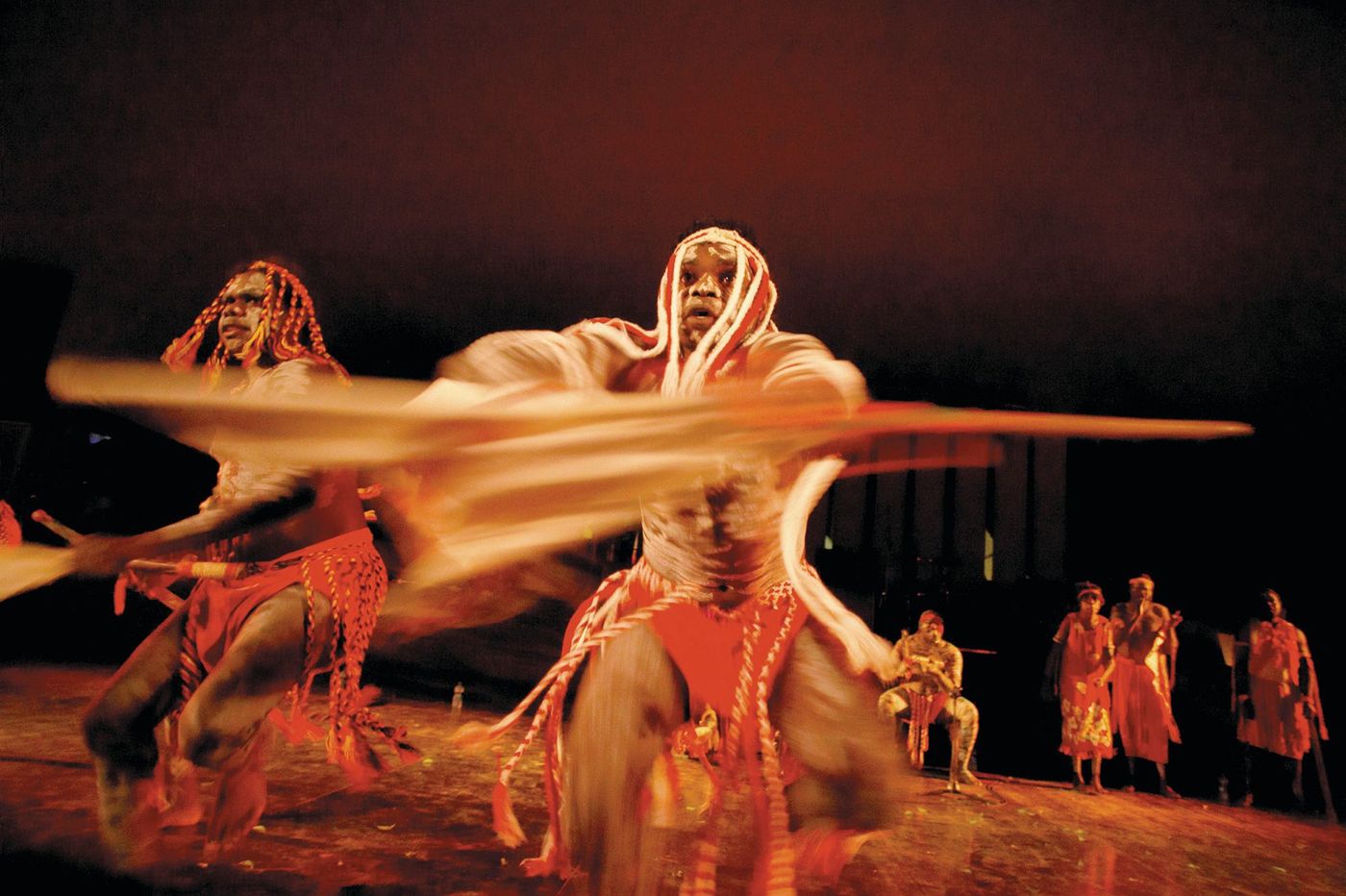 Danseurs de la troupe Red Flag, Darwin Festival, Darwin, Territoire du Nord