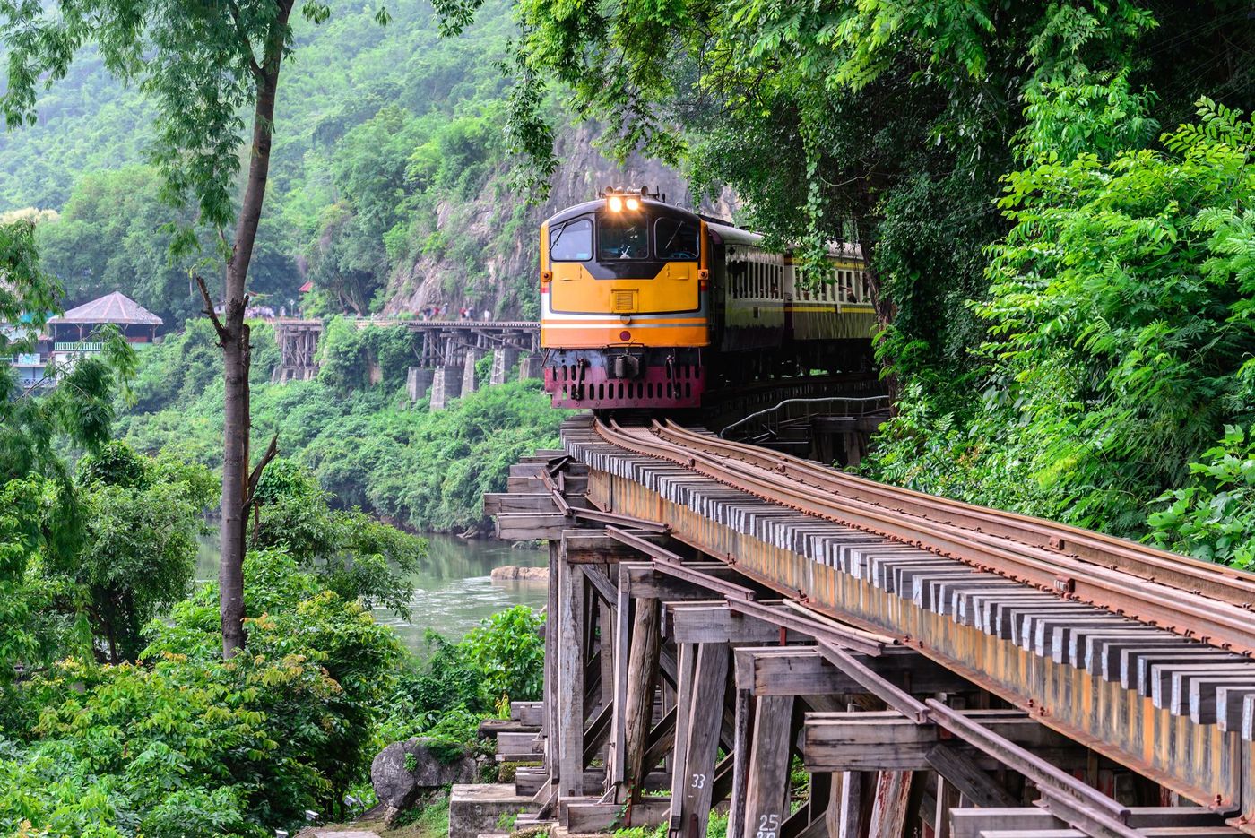 Death Railway Train Thaïlande