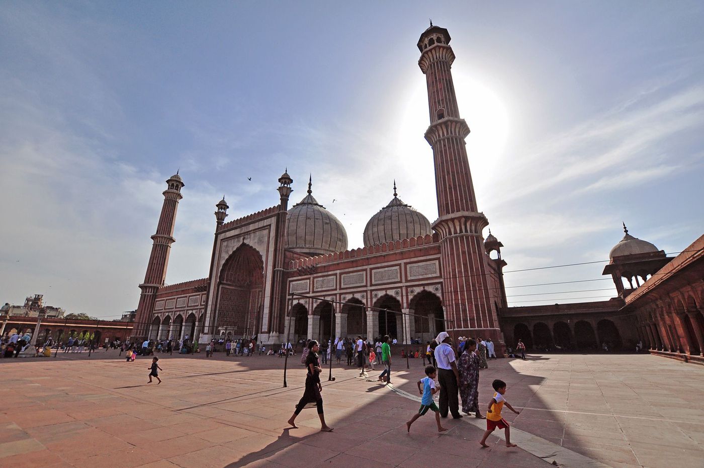 Inde Delhi Grande Mosquée