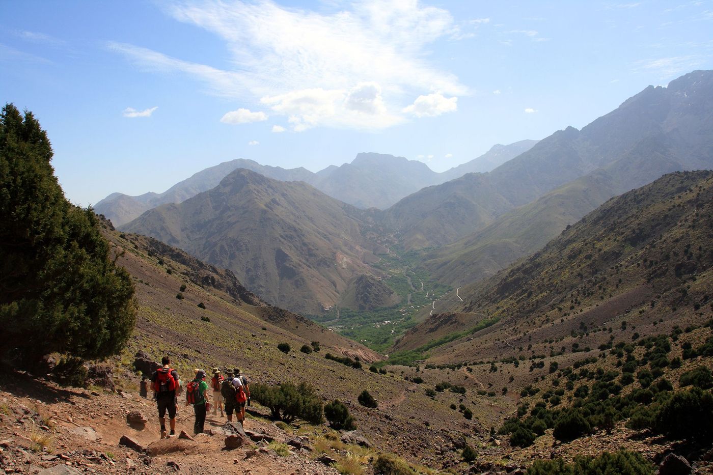 Descente vers Imlil