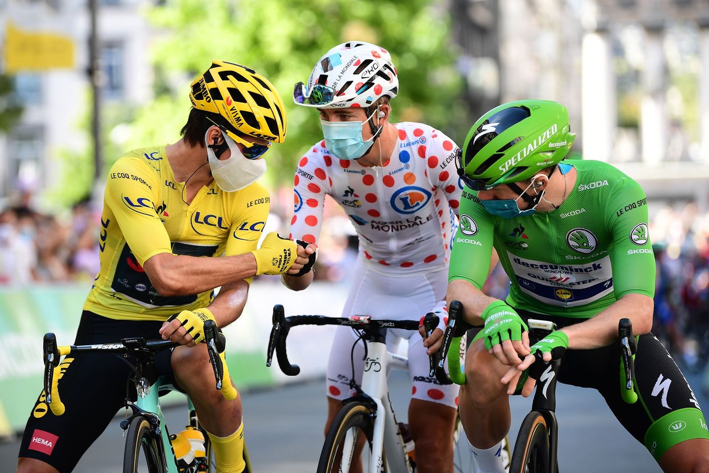 Différents maillots