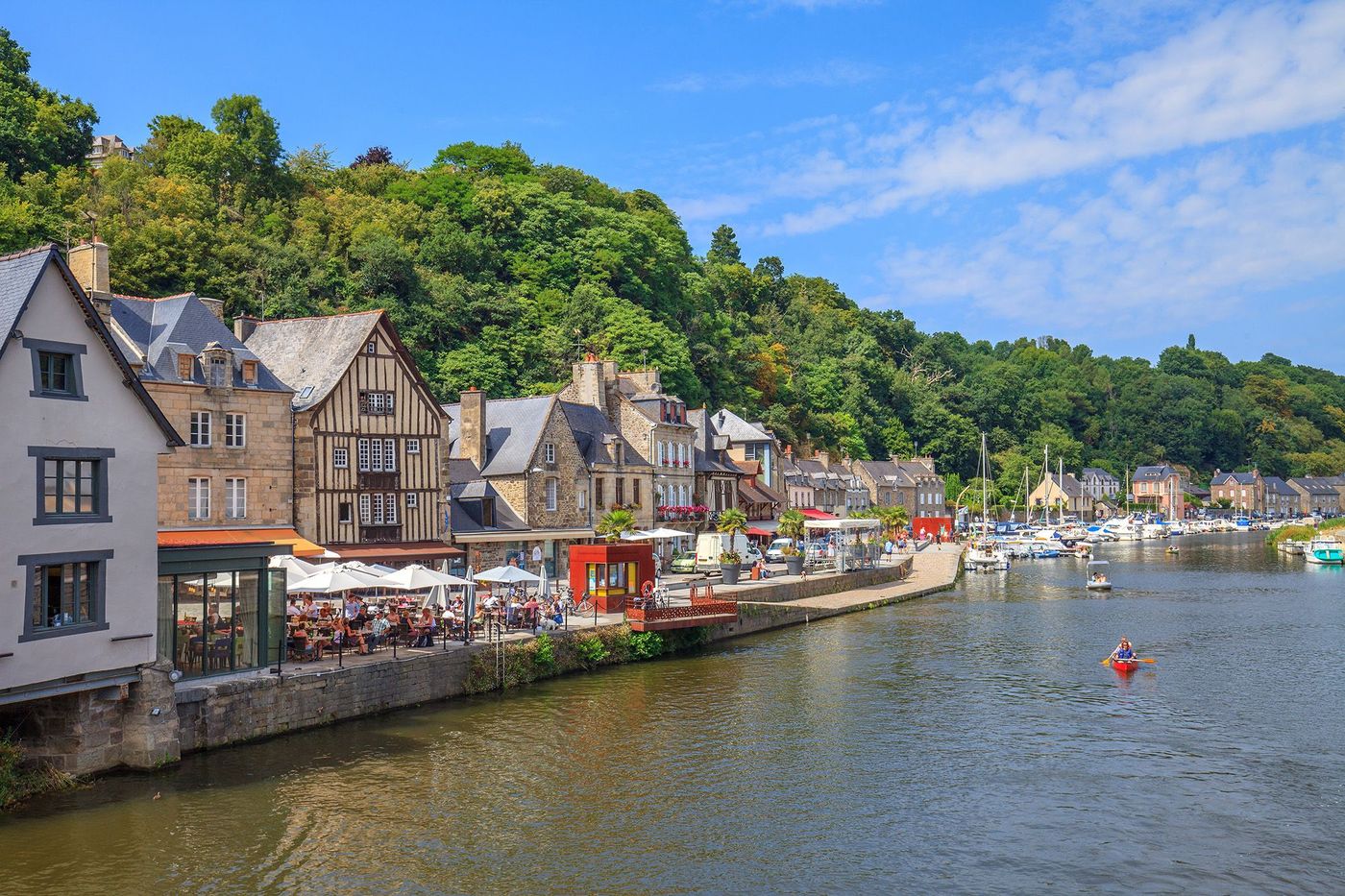 Dinan - port sur la Rance
