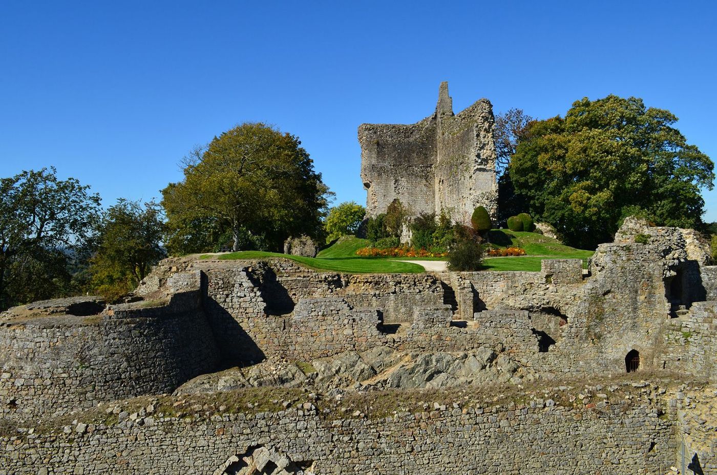 France Normandie Château de Domfront
