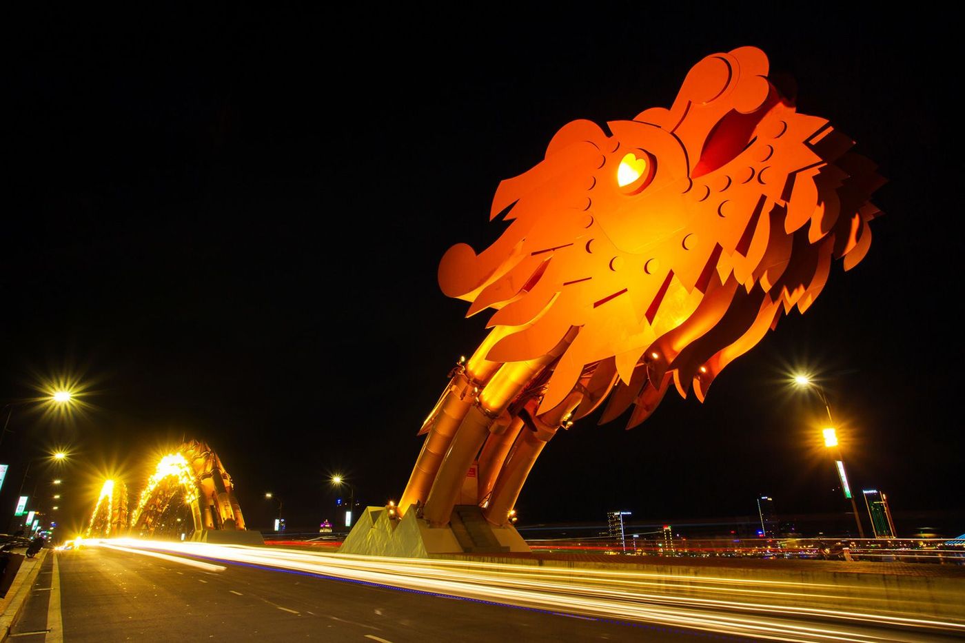 Vietnam Da Nang Pont dragon Cầu Rồng