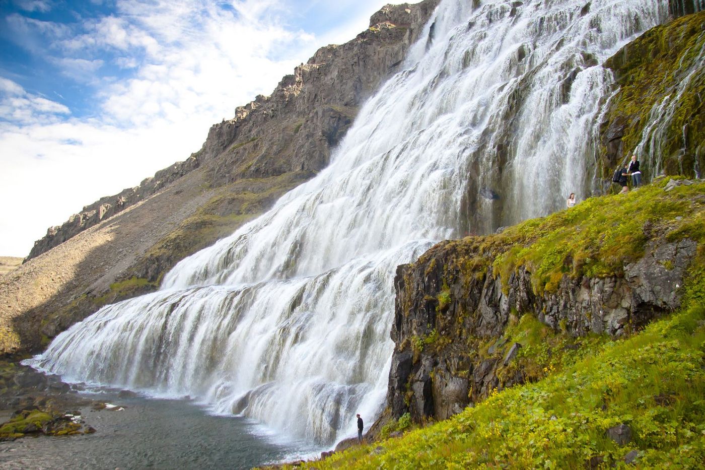 Islande Chutes de Dynjandi