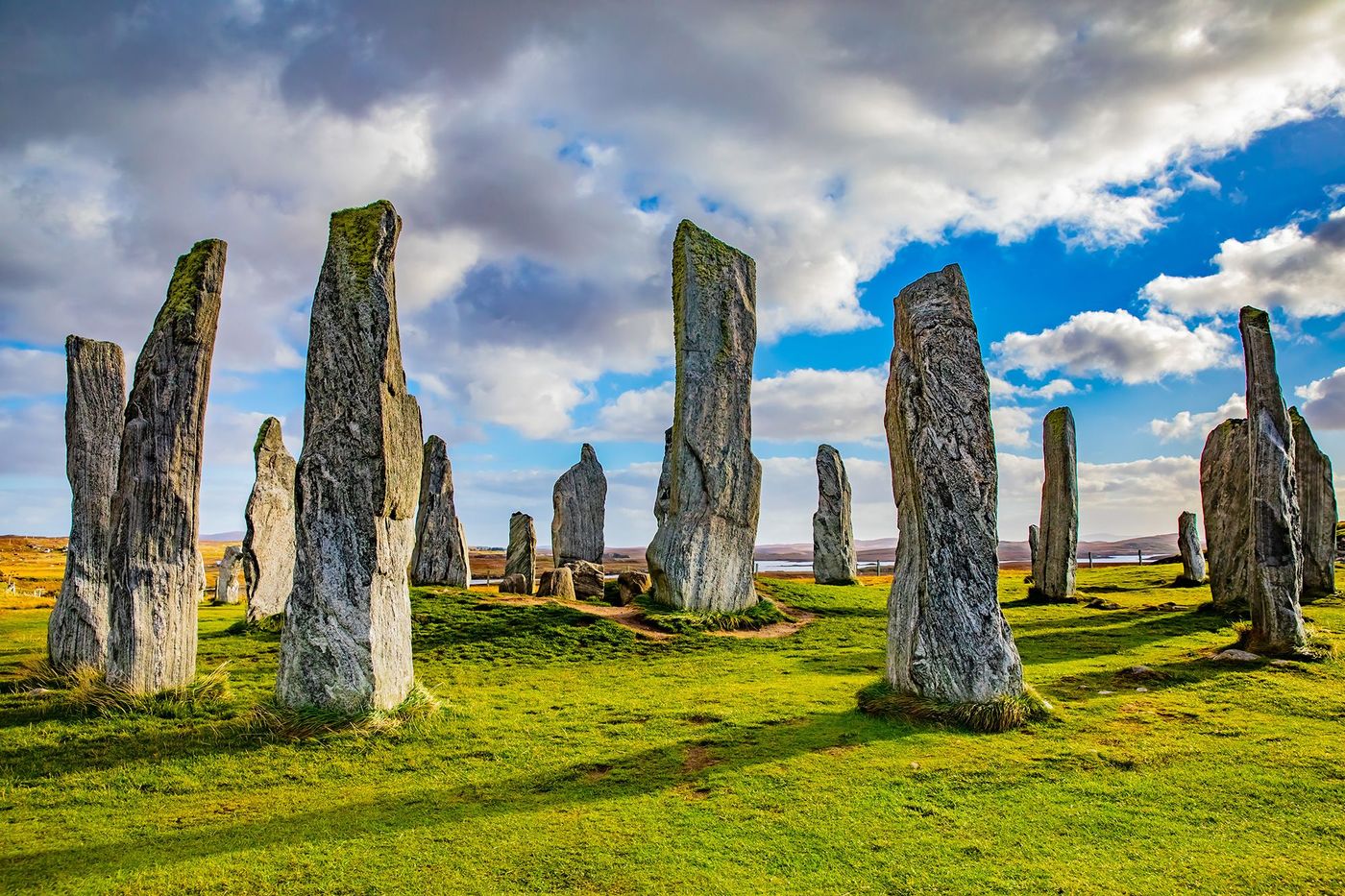 Ecosse Île de Lewis et Harris Calanais