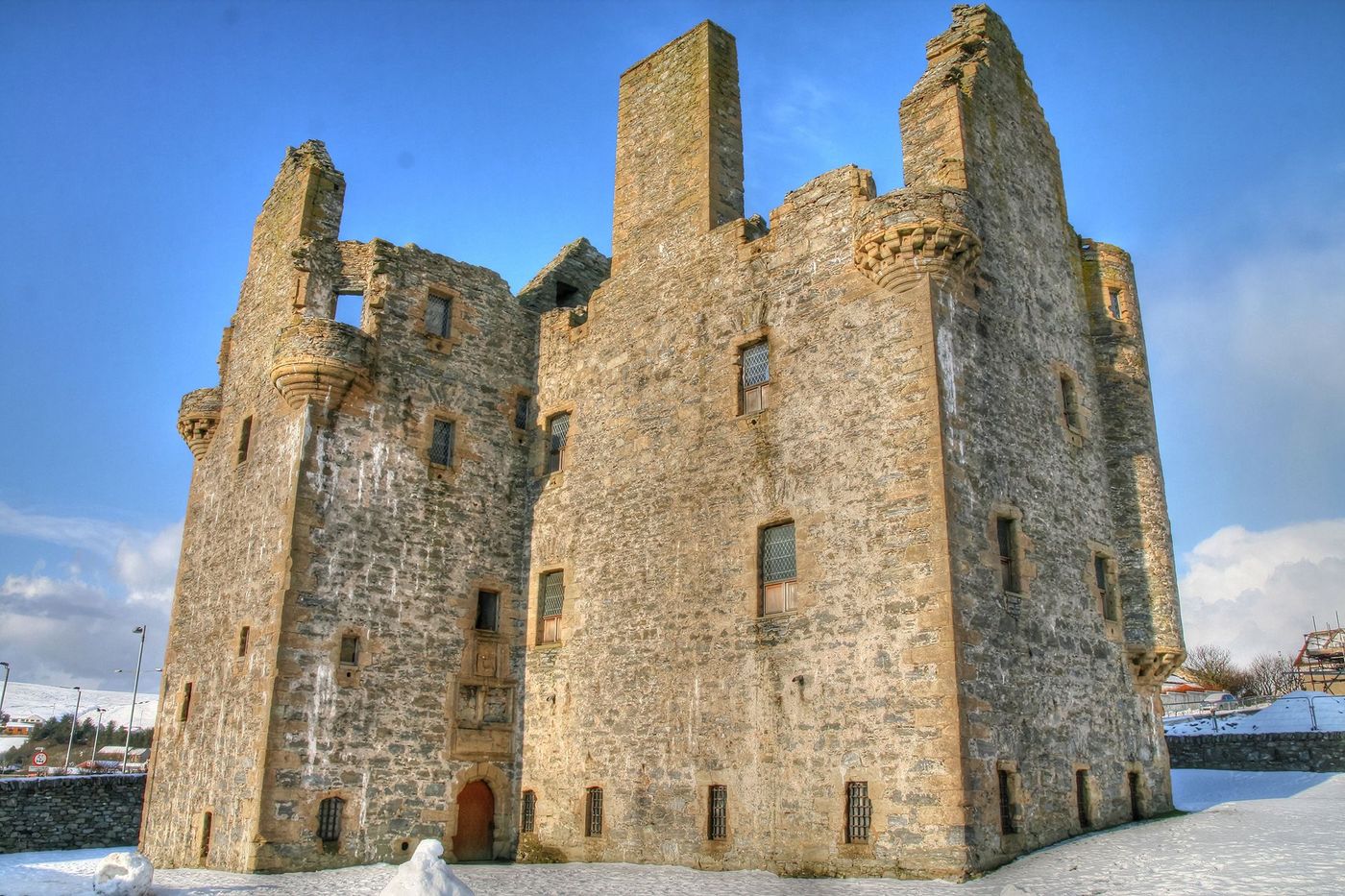 Ecosse Shetland Scalloway Castle