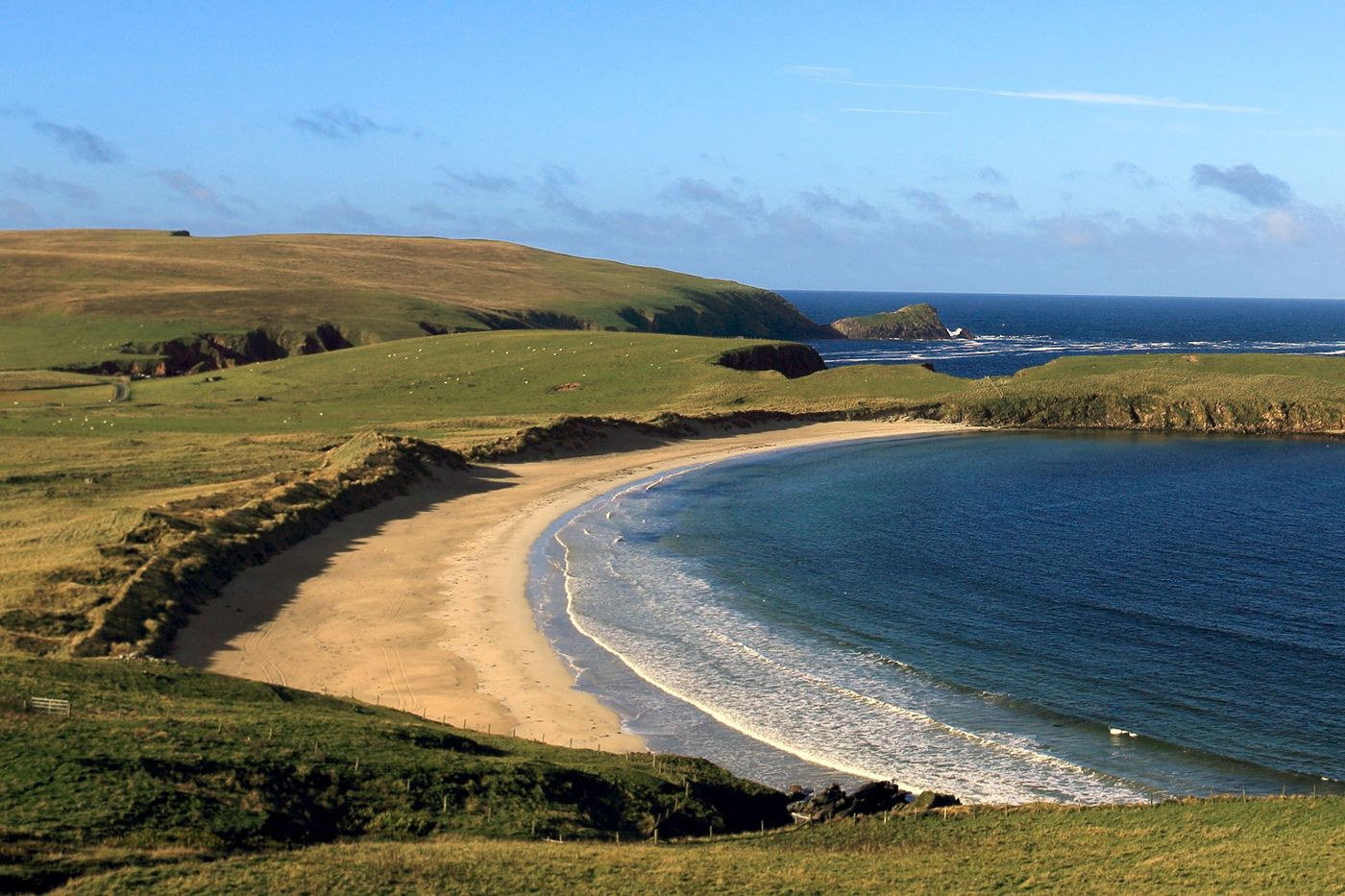 Ecosse Shetland Scousburgh Sands