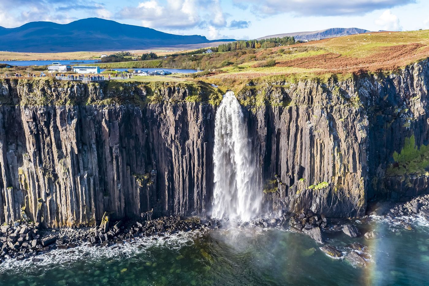 Ecosse Skye Kilt Rock