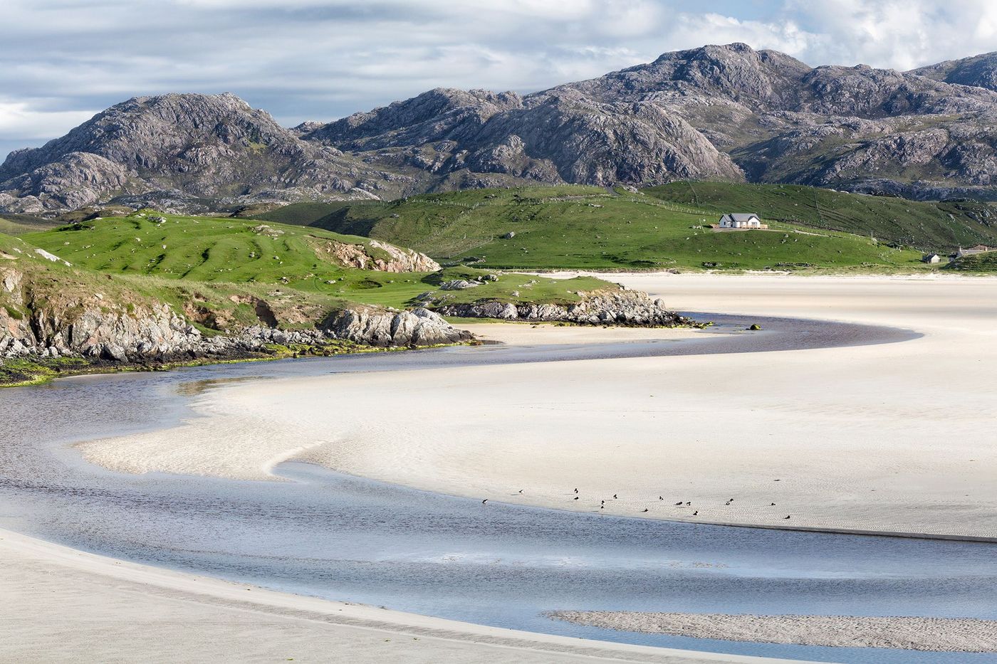 Ecosse Lewis Uig Beach