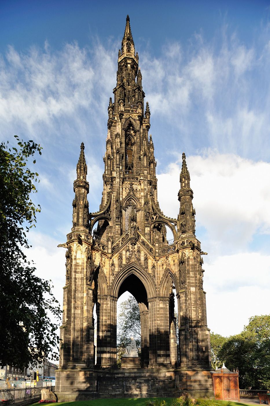 Ecosse Edimbourg Scott Monument