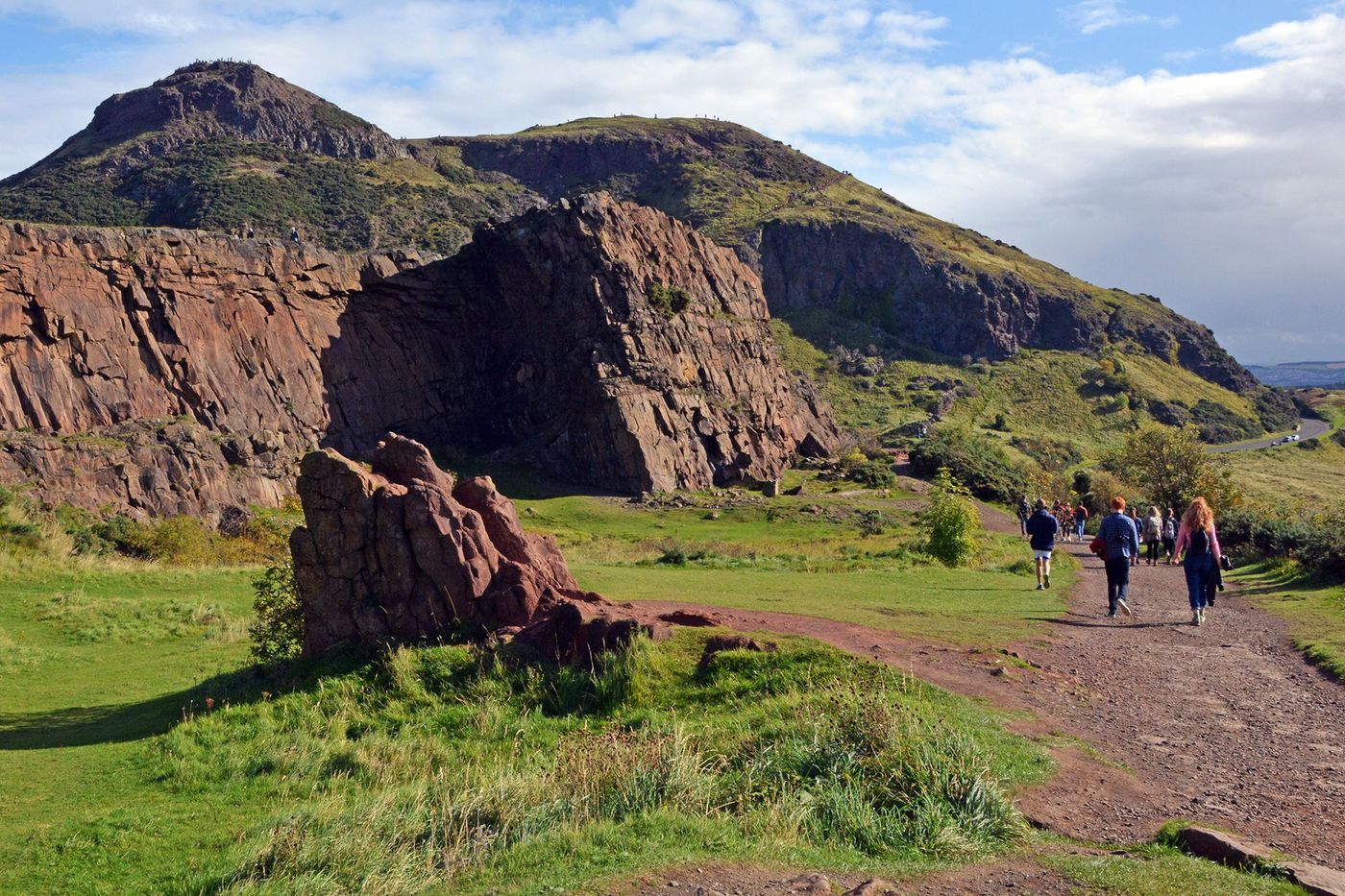 Ecosse Edimbourg Volcan