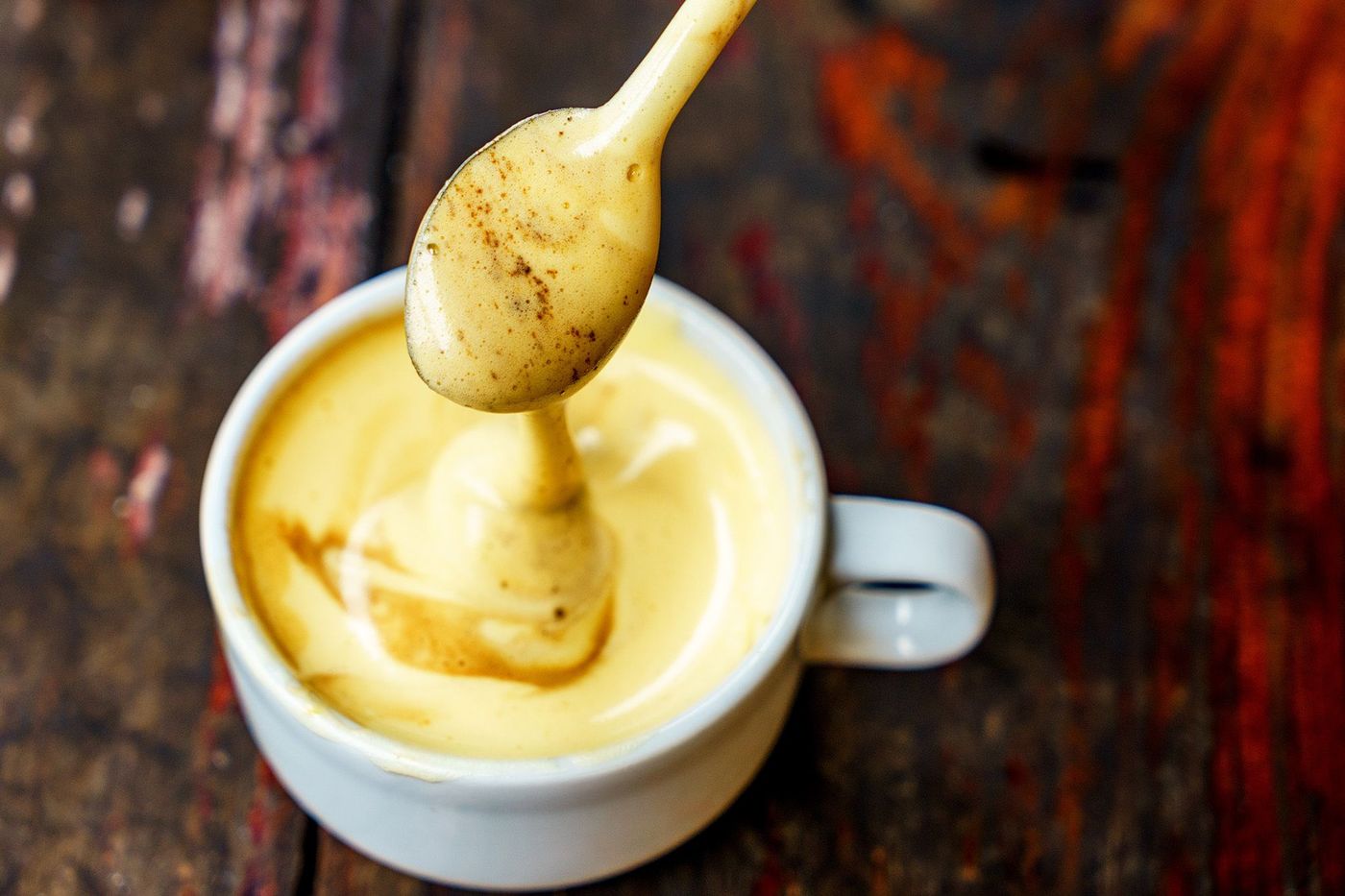 Egg coffee