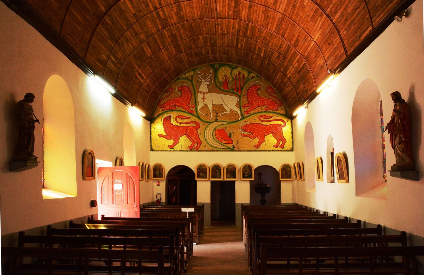 Bretagne Tréhorenteuc Eglise Sainte-Onenne (église du Graal)