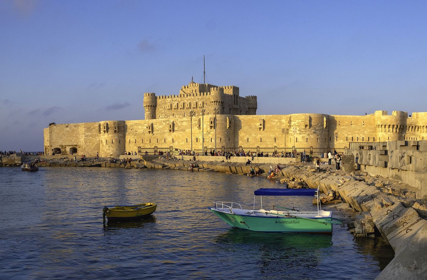 Egypte Alexandrie Fort de Qaitbay