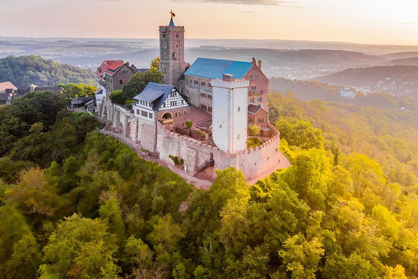 Château de la Wartburg à Eisenach (Thuringe)