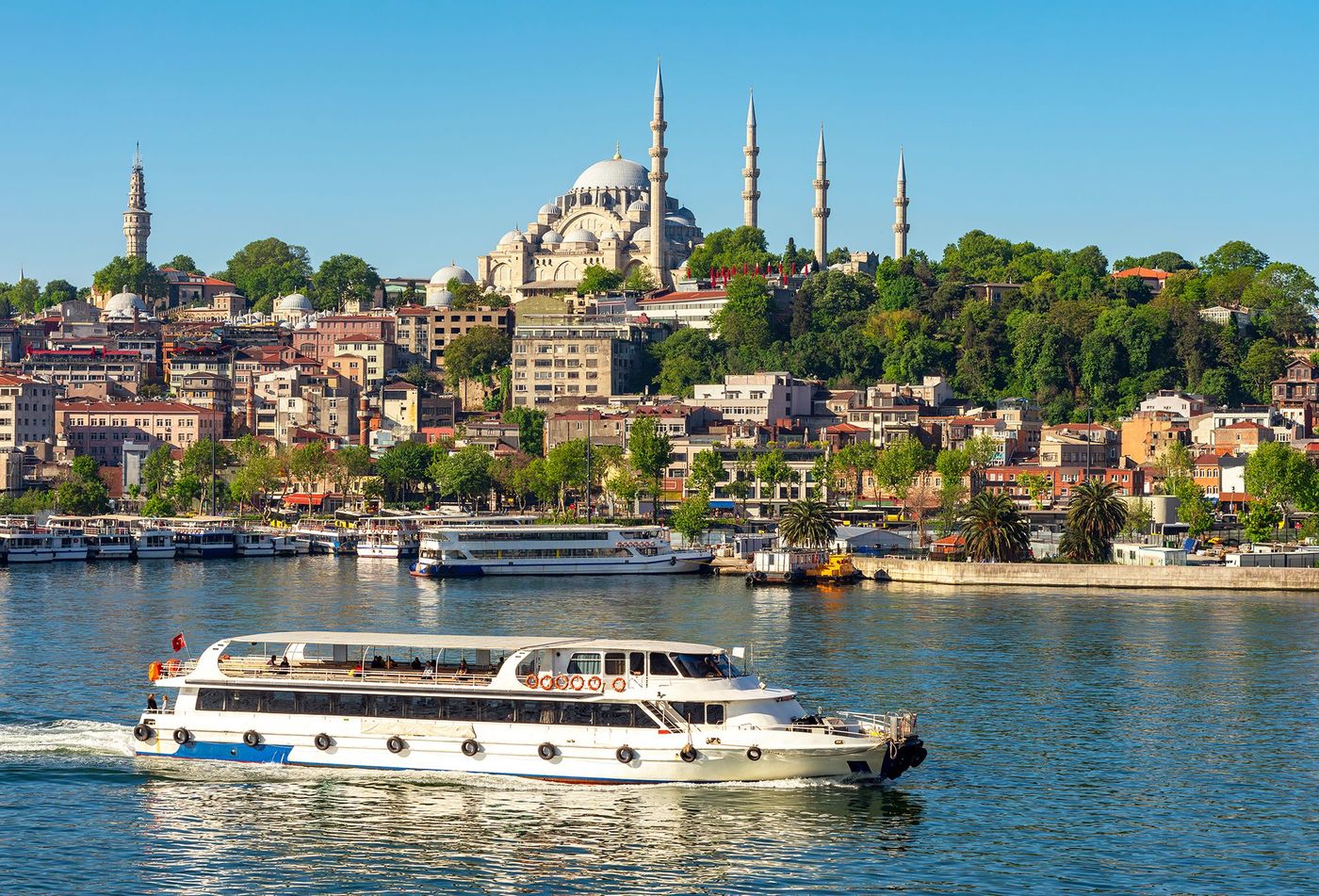 Eminönü - bateau sur le Bosphore