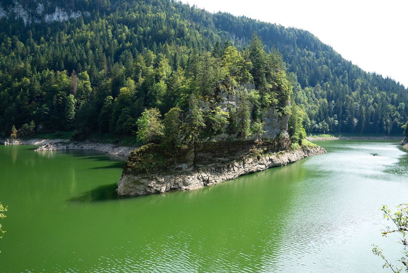 En direction du belvédère de Châtelard
