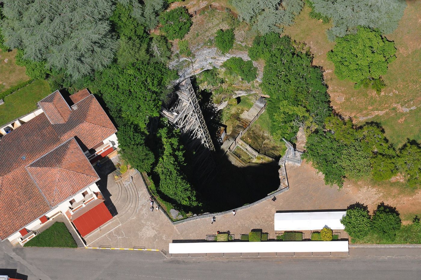 Gouffre de Padirac Orifice