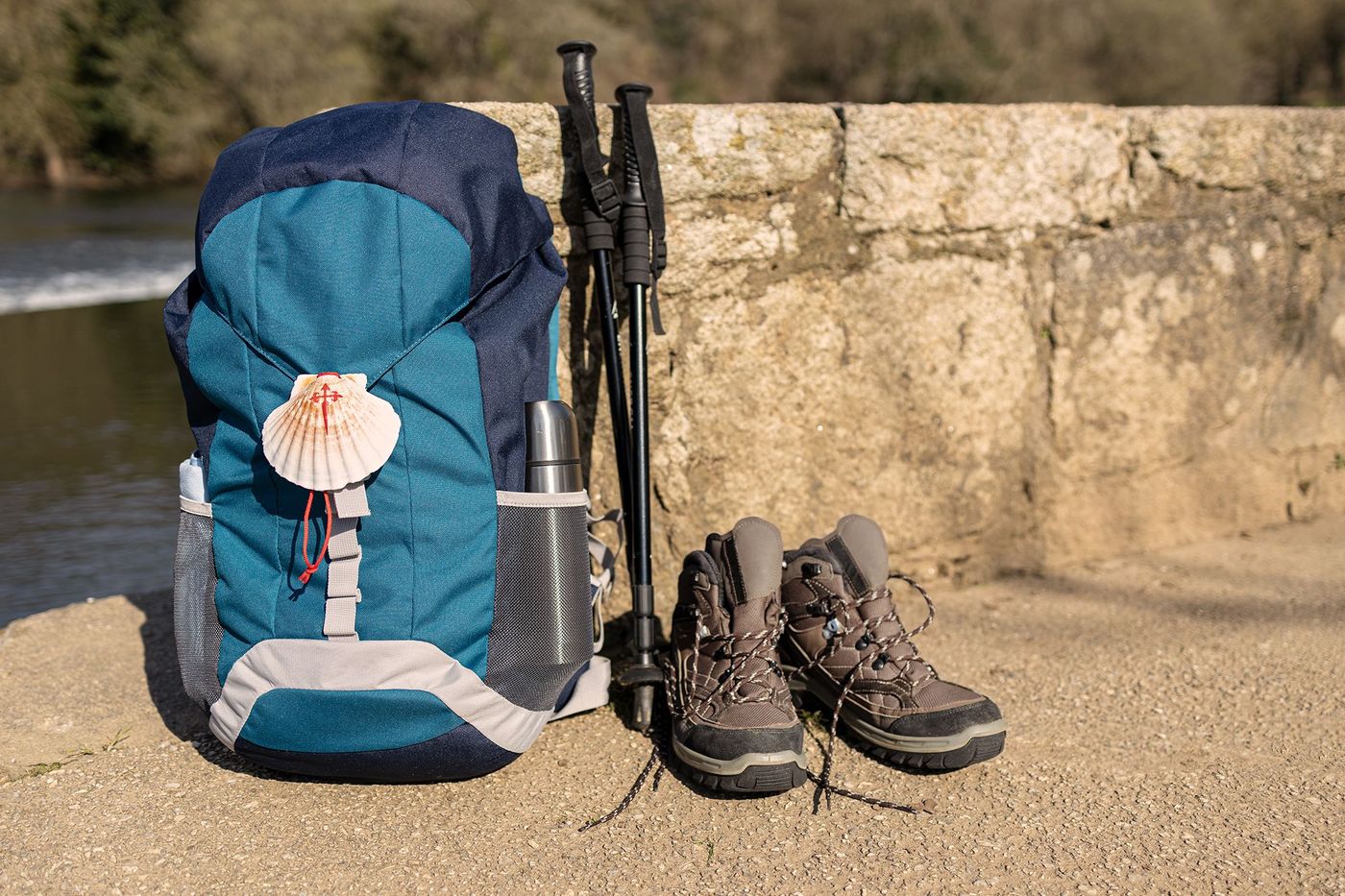 Equiement pour les chemins de Compostelle