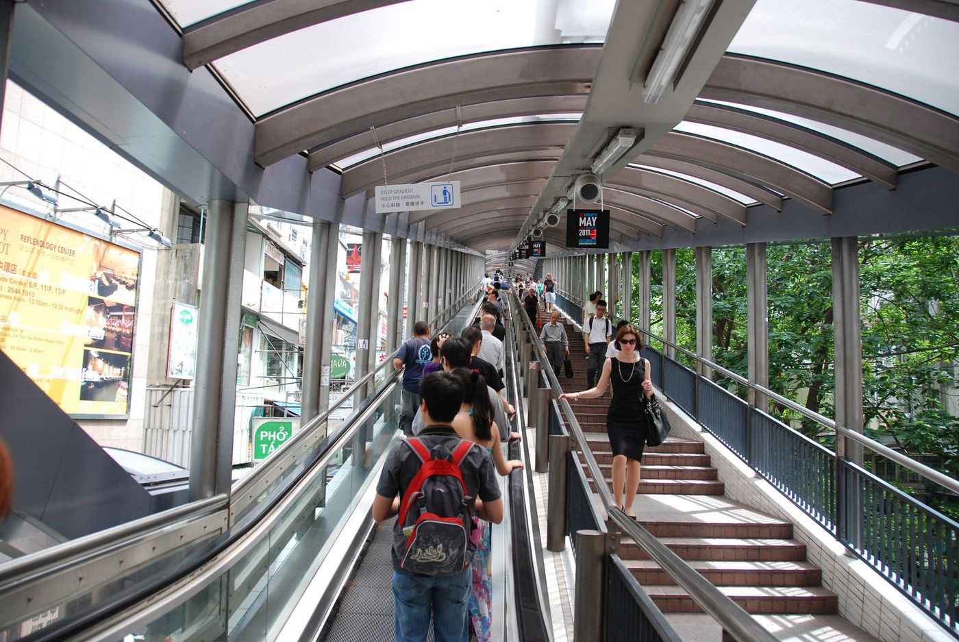 Escalator Hong Hong Transports