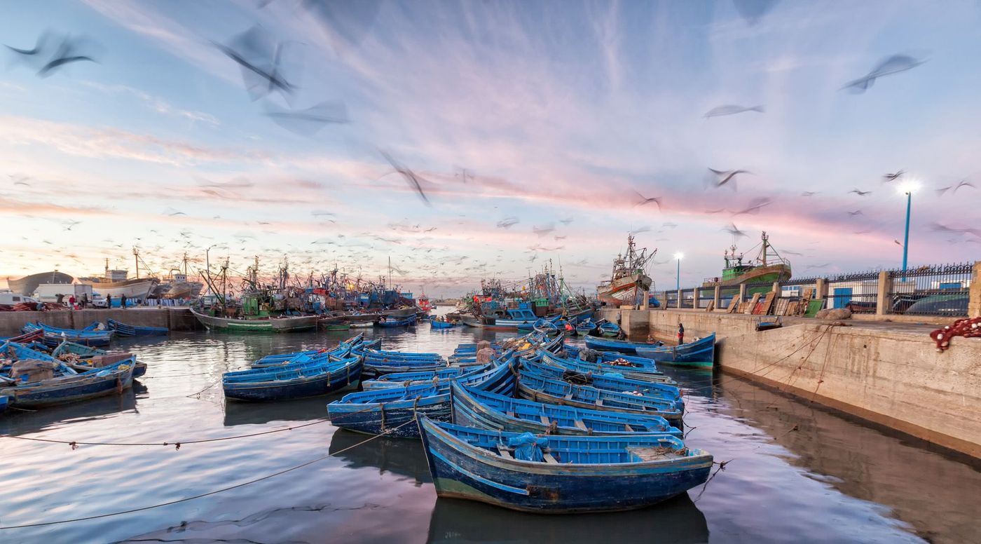 Essaouira Port Maroc