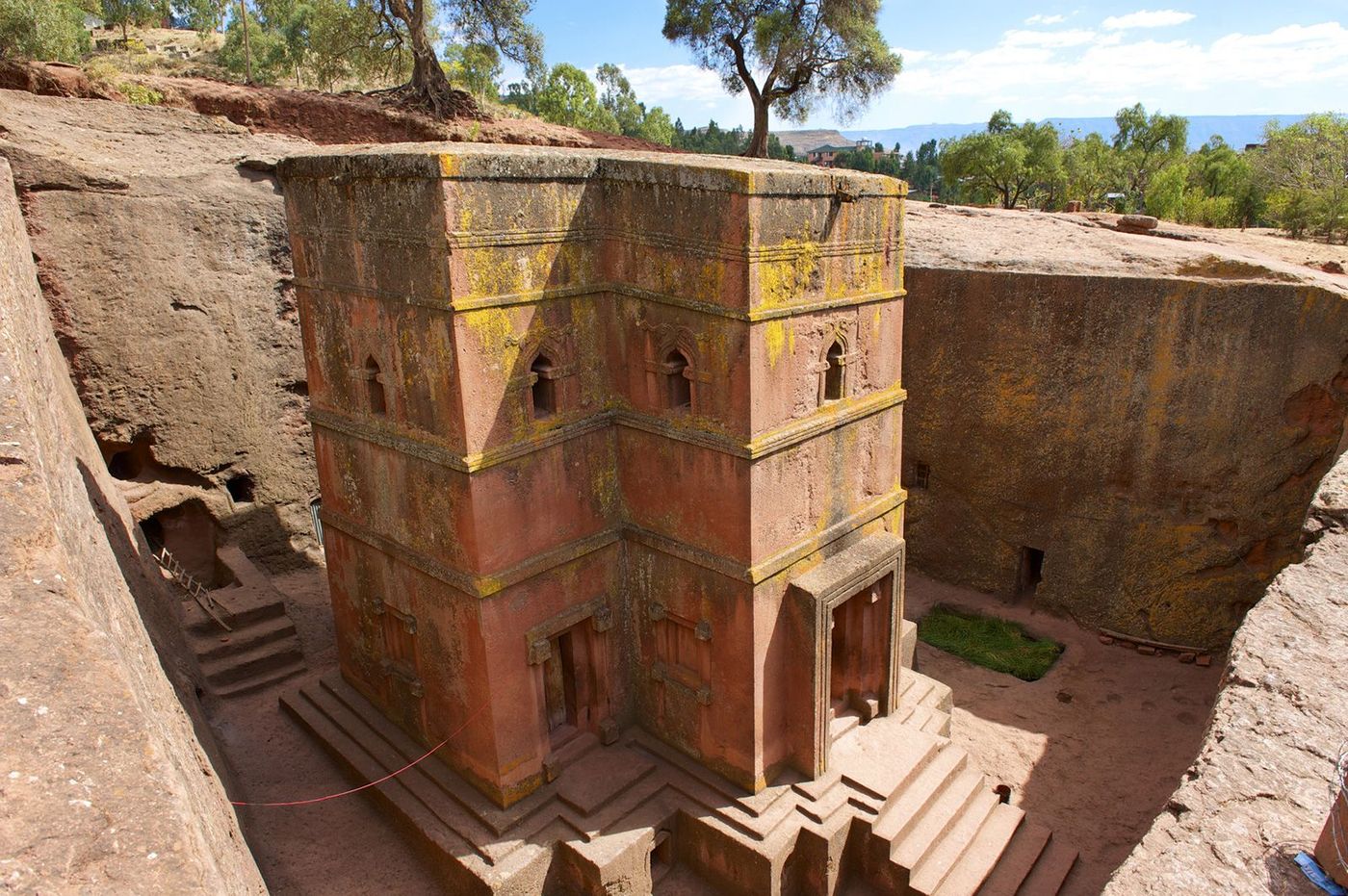 Ethiopie Lalibela Bete Ghiorghis
