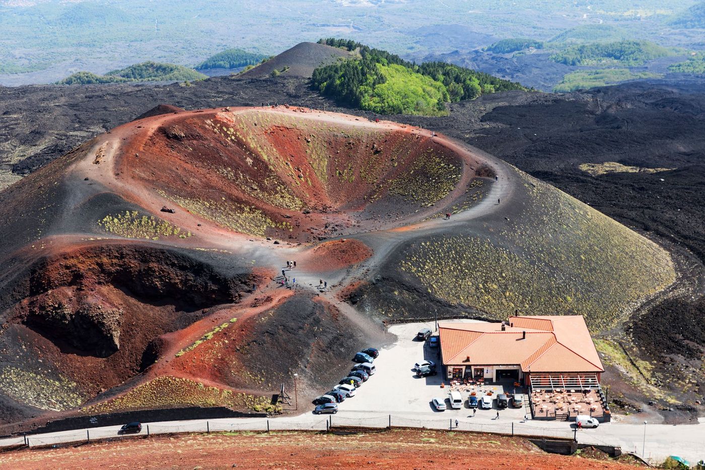 Etna Volcan Italie