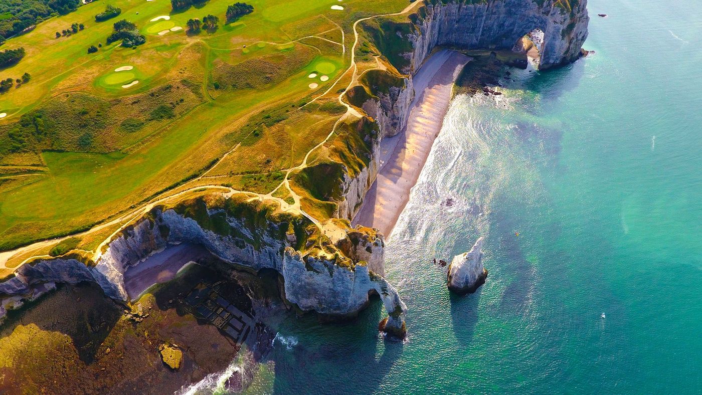 Etretat Falaise Normandie