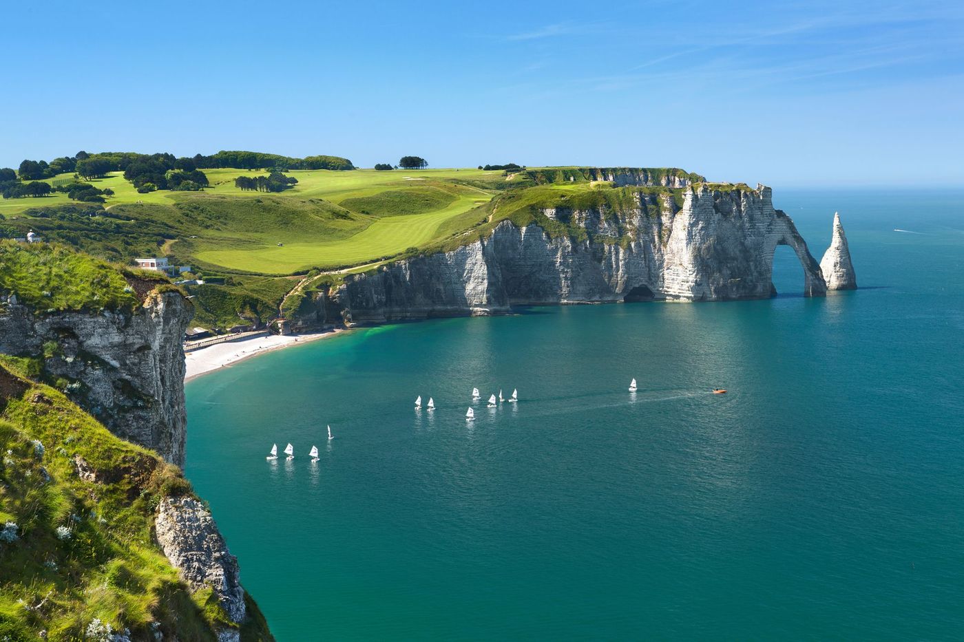 Etretat Normandie Falaise
