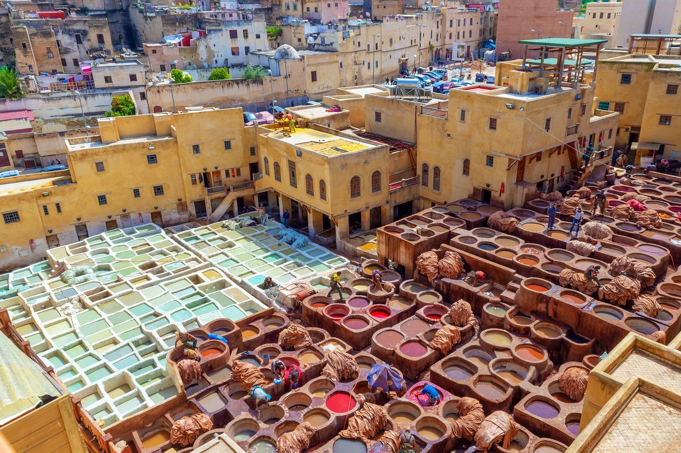 Fès - Tannerie