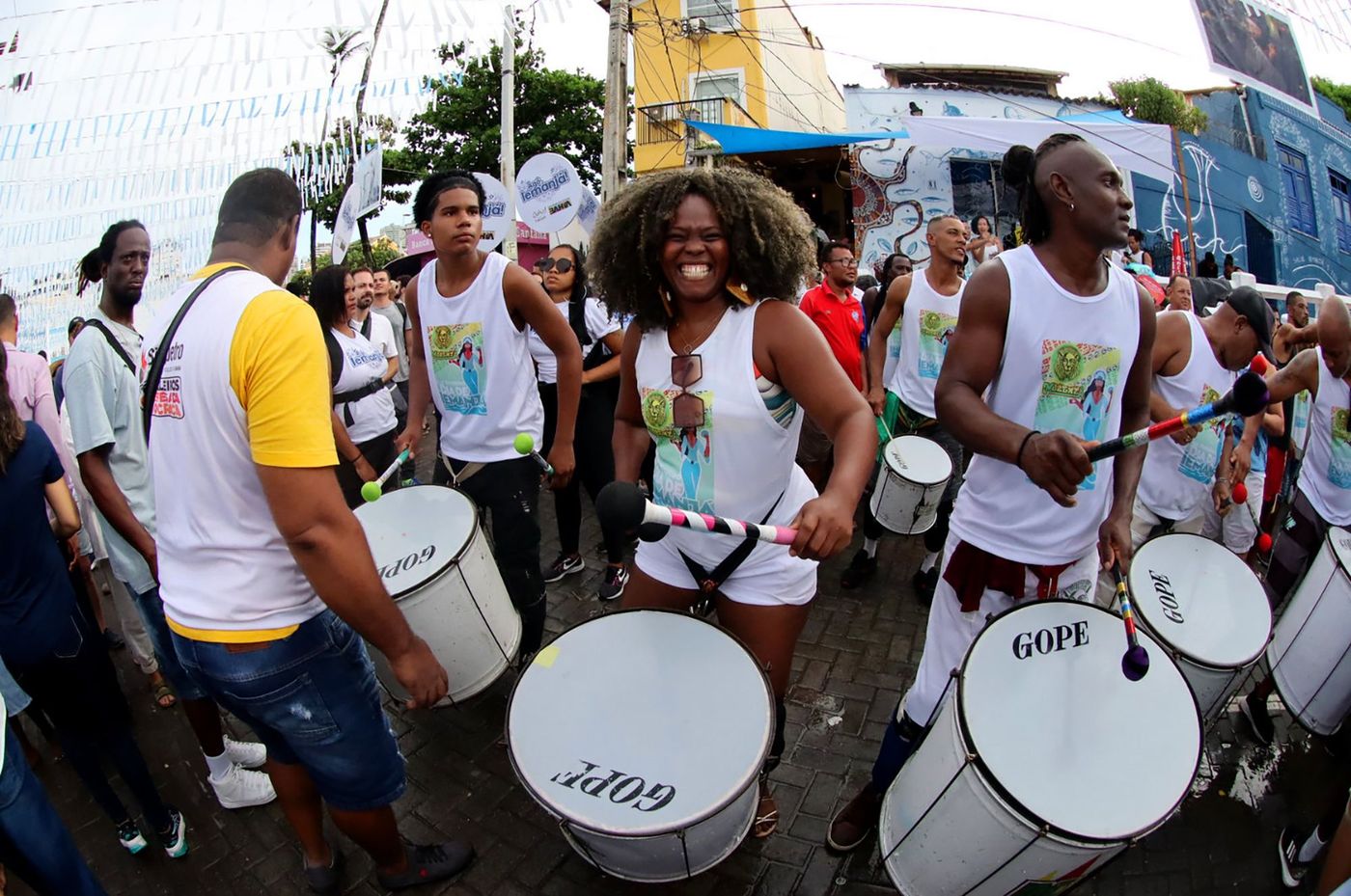Fête de Iemanjá - percussions
