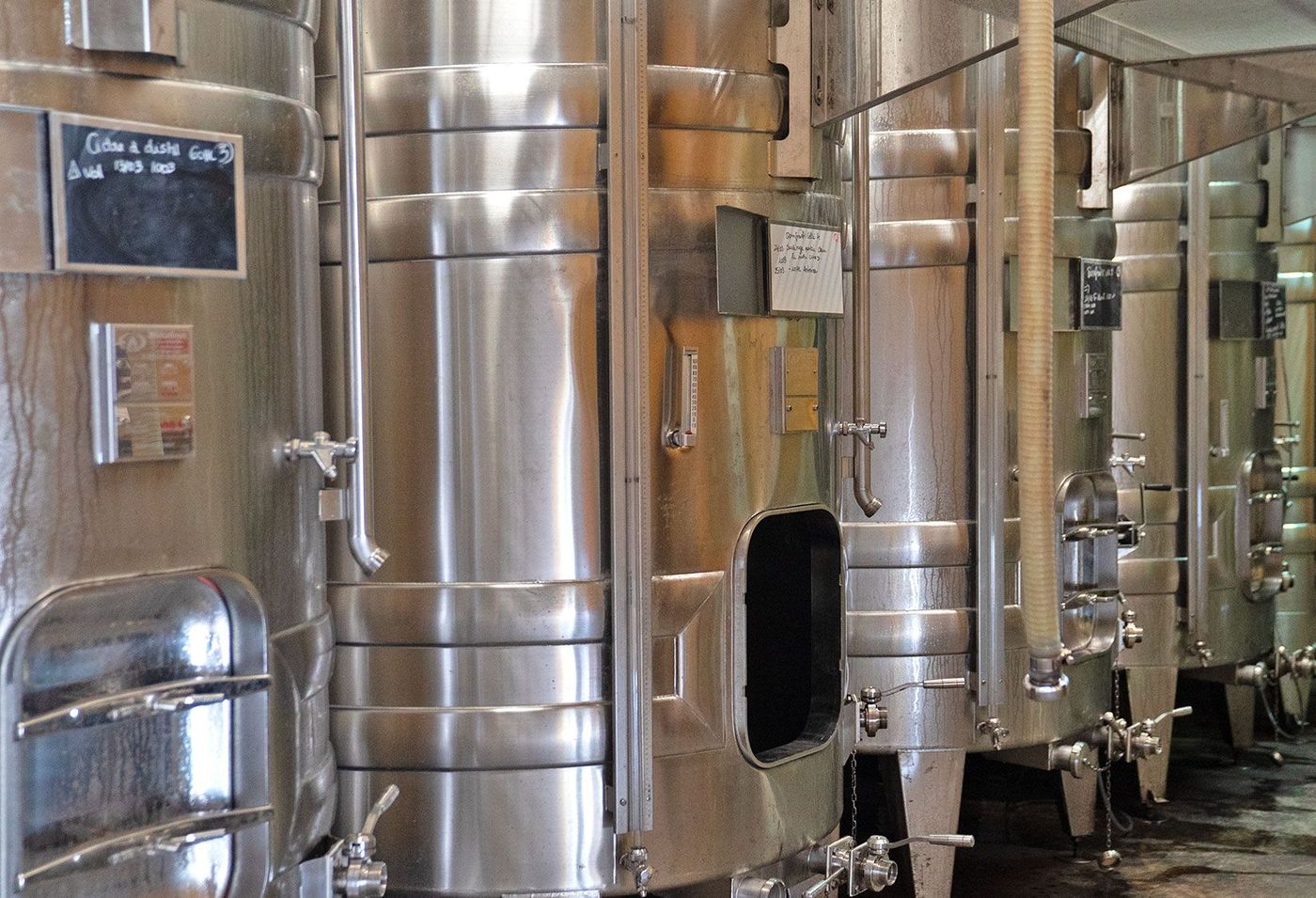 Ferme cidricole de l’Yonnière - cuves