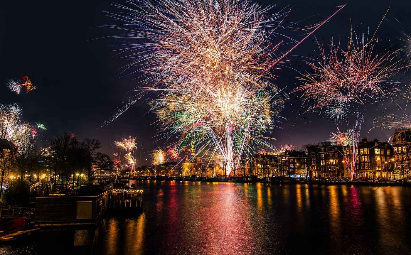 Feu d'artifice Amstel