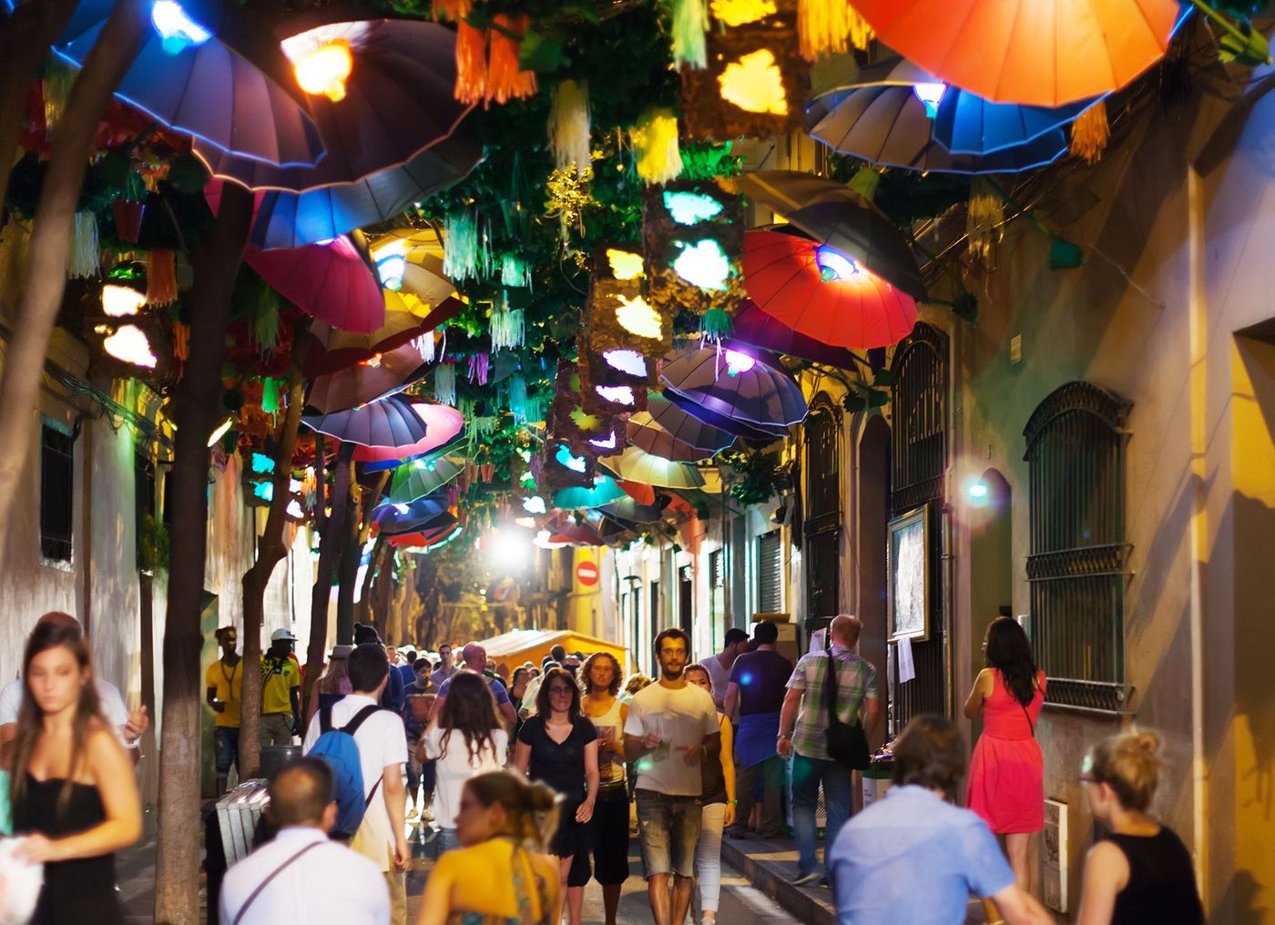 Fiesta Rue Barcelone
