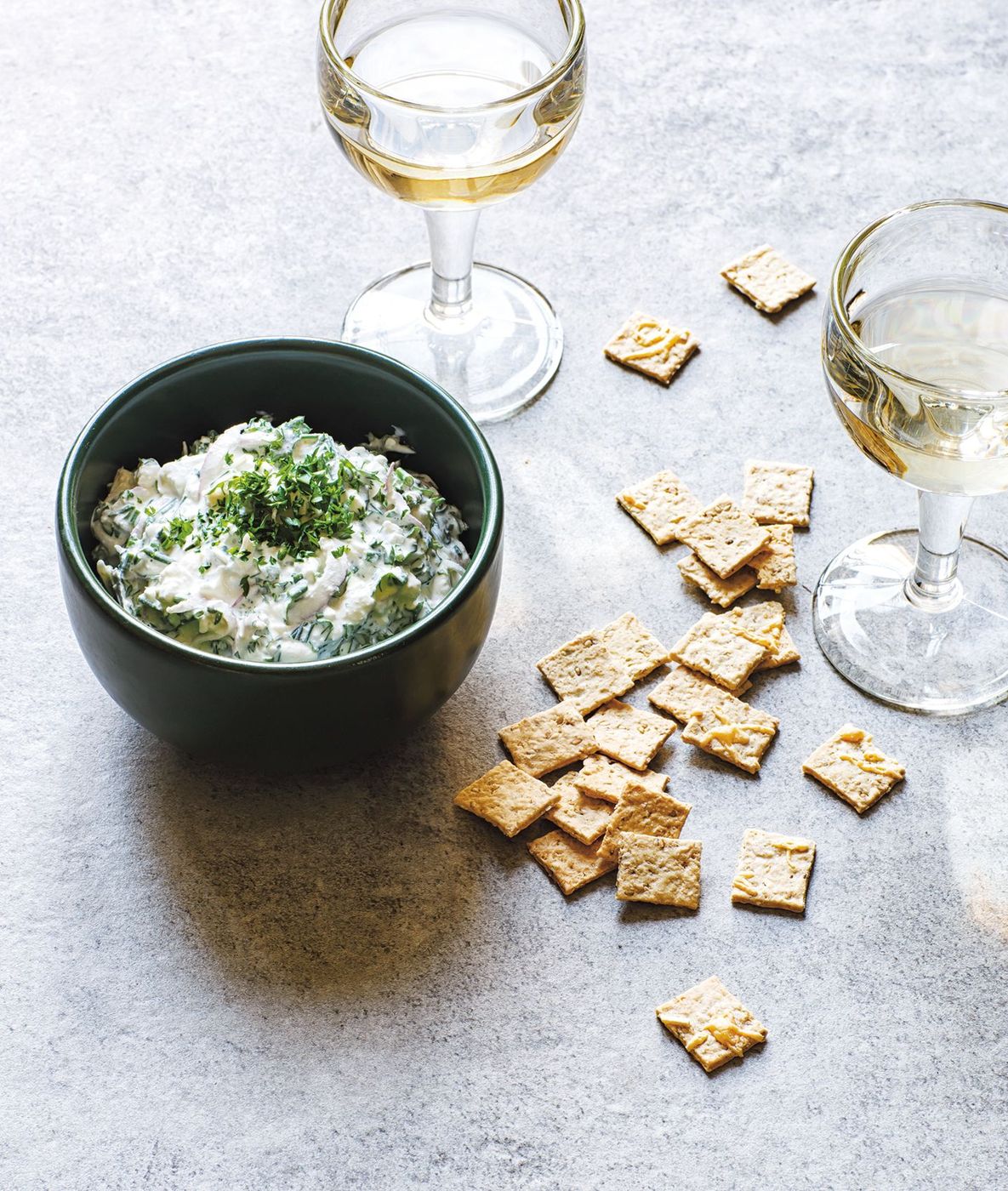 Dip aux fines herbes