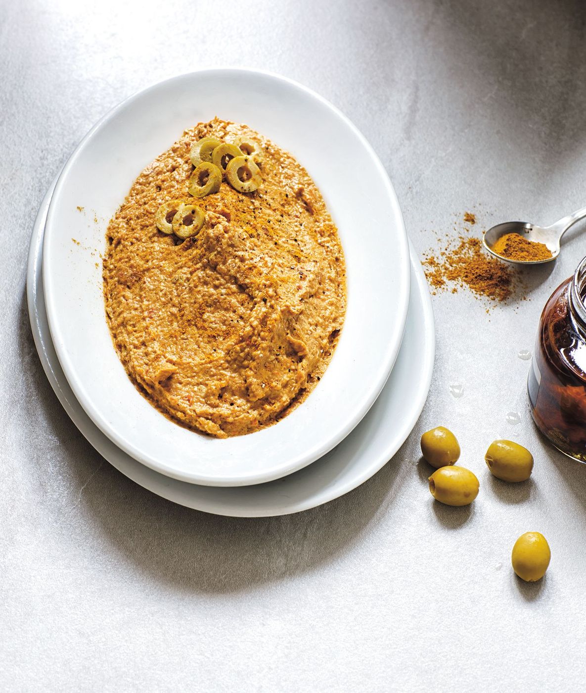 Houmous méditerranéen